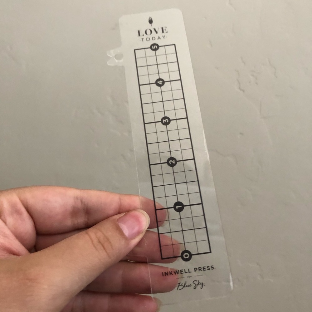 Planner bookmark